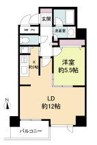 【間取り】 | クロスレジデンス大阪新町