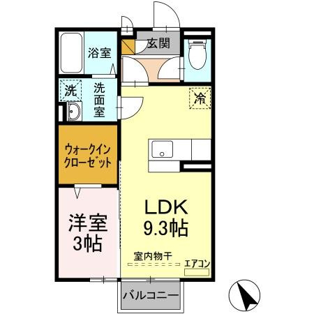 グランドコートBの間取り