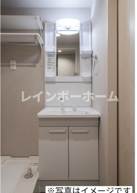 robot home原木中山の洗面所