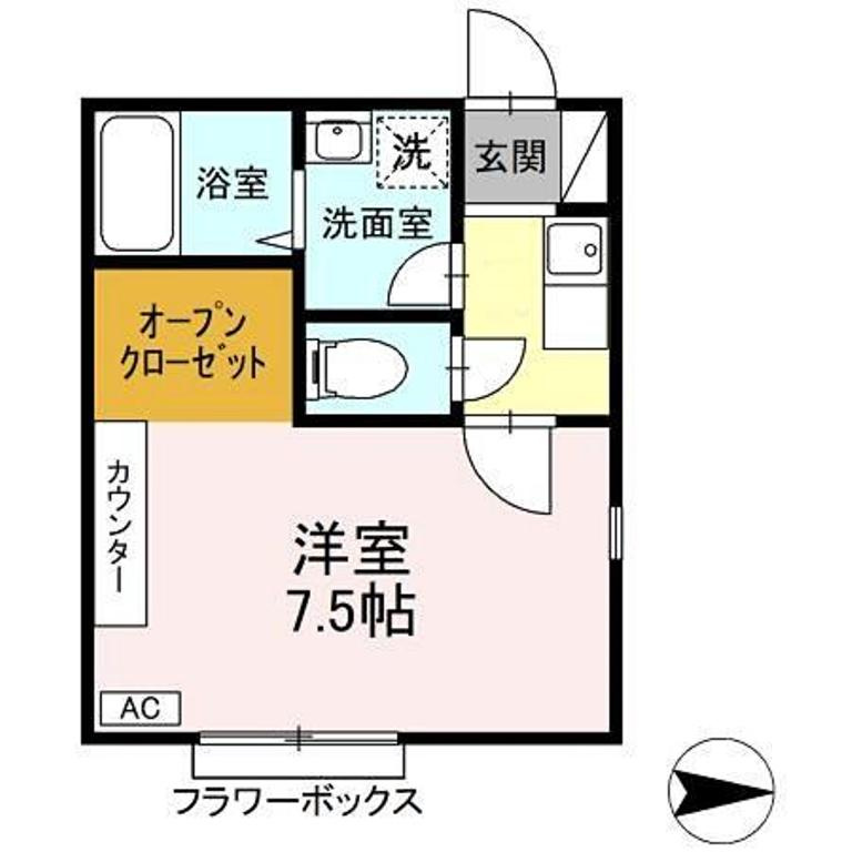 リリーフ・Kの間取り