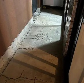 センチュリー吹上のバルコニー