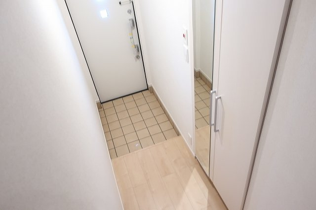 ベランジュ後田　Ｂの玄関