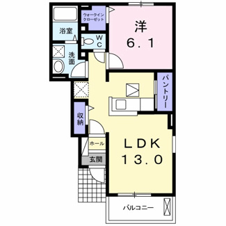 【間取り】 | ミルト西新浜Ⅱ