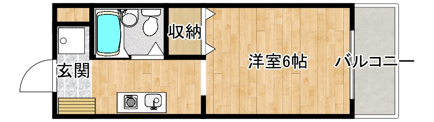 リバーサイド千里の間取り