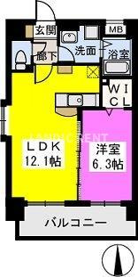 【間取り】 |  ビオラ愛宕
