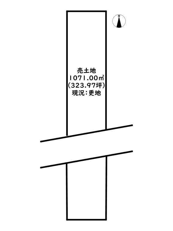 姫路市網干区浜田/売土地の土地図