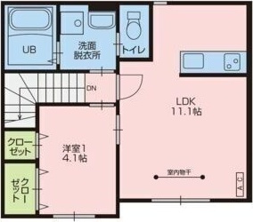 LancheⅣ(ランシェ4)の間取り