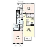 【間取り】 | Laule‘a守山 | 2LDKの間取り図です。