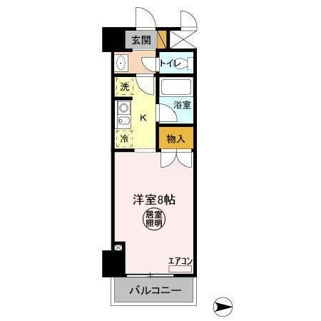 高野山第一ビルの間取り