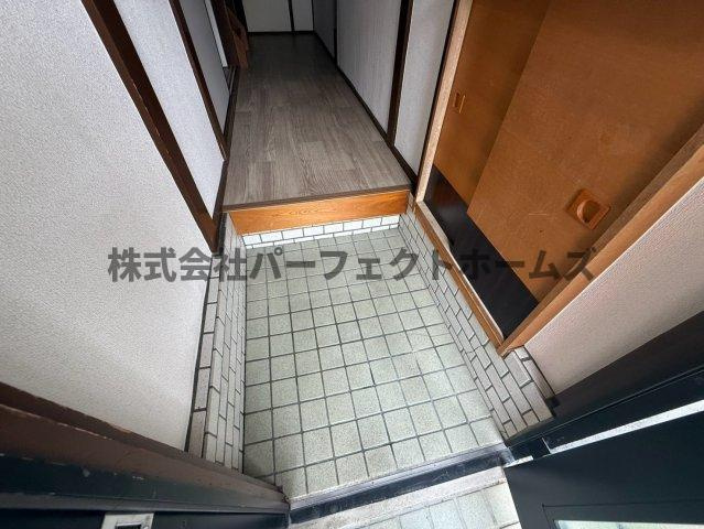 点野1丁目戸建　賃貸の玄関|玄関です