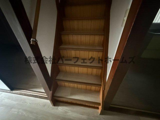点野1丁目戸建　賃貸の内装|明るい室内です