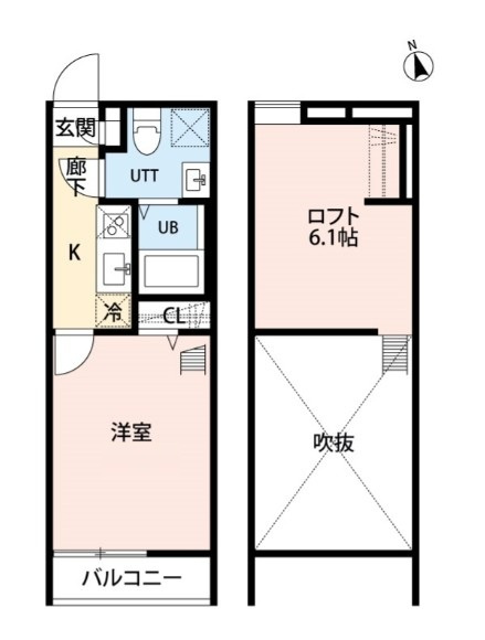 KUKUNA松戸の間取り