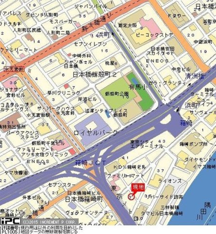 ヴェルト日本橋シティの地図