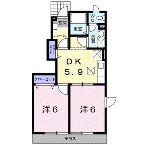 【間取り】 | ラフィネ　Ⅰ番館