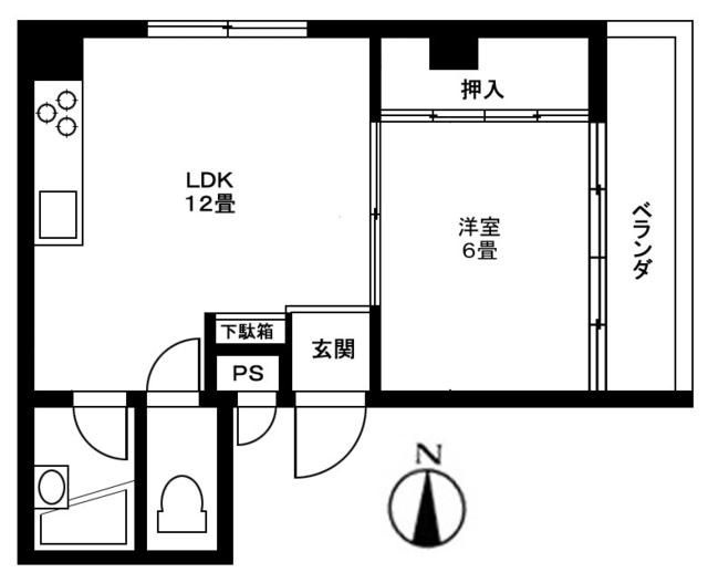 ことぶきビルの間取り