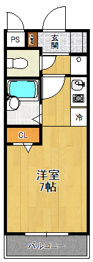 クレアコート産所町の間取り