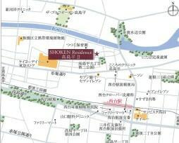 ＳＨＯＫＥＮ　Ｒｅｓｉｄｅｎｃｅ高島平Ⅱの地図
