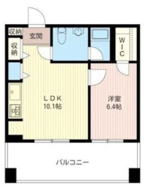 1LDKです。