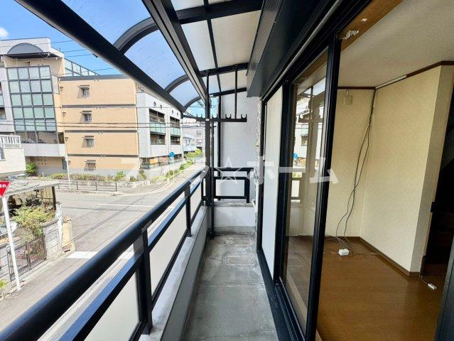 豊里6 中古戸建のバルコニー|落ち着いた時間を過ごせるバルコニーです