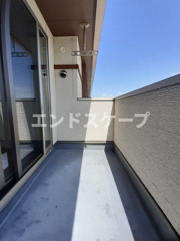 アルエット　Ⅱのバルコニー|高崎、前橋のお部屋探しはエンドスケープまで！お客様の理想お聞かせ下さい♪