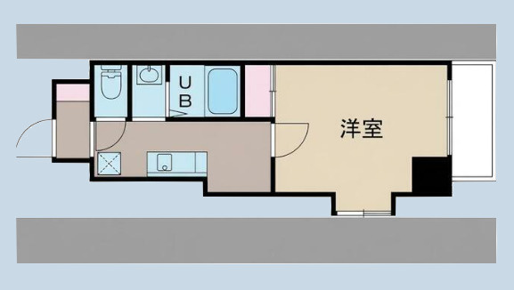 ジェルソミーナの間取り