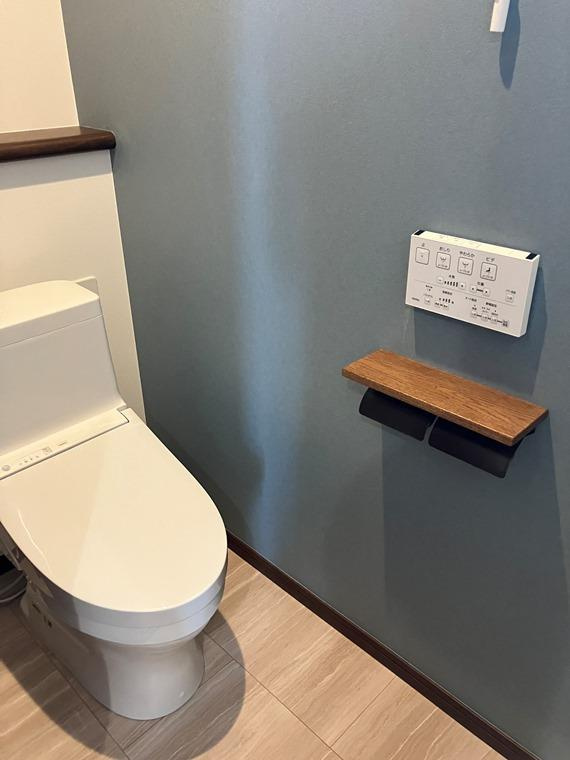 里戸建のトイレ
