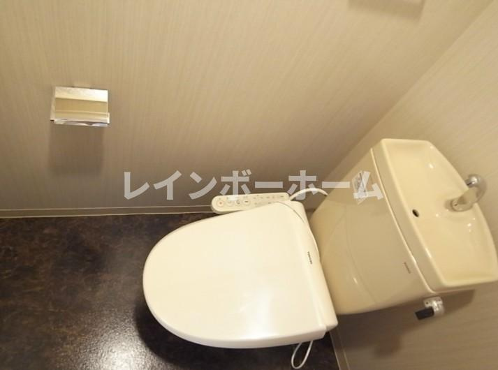 ハイブリッジ・ソシアⅢのトイレ