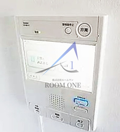 プレセダンヒルズ北千住のセキュリティ|モニター付きインターホンです。