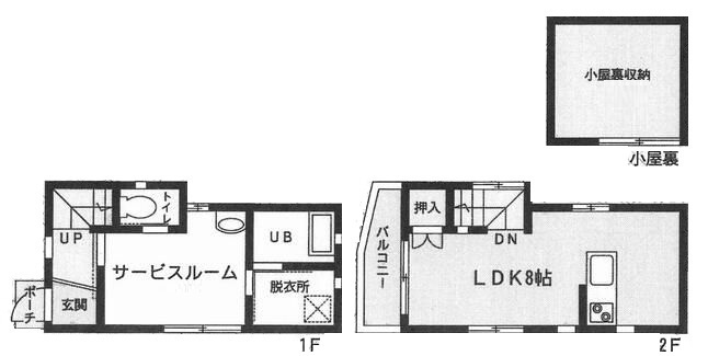 テクノハウスの間取り|間取りです。