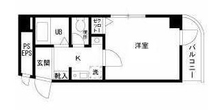 ダイヤモンドレジデンス湯島第２の間取り|間取りです。