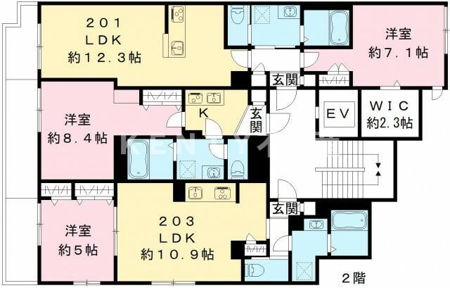 【区画図】 | ＳＯＬＡＣＩＯ戸越
