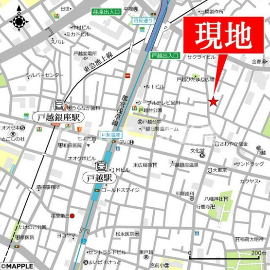 【地図】 | ＳＯＬＡＣＩＯ戸越