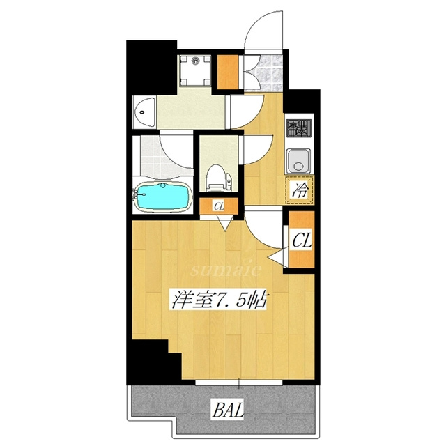ＡＬＴＥＲＮＡ十条の間取り|南向きのお部屋です☆