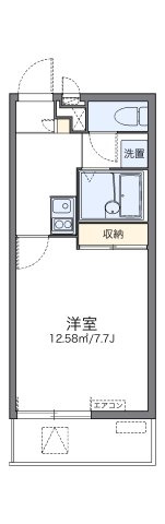 レオパレス妙音通の間取り