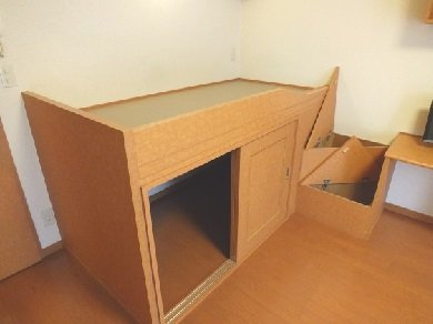 レオパレスエントピアの寝室