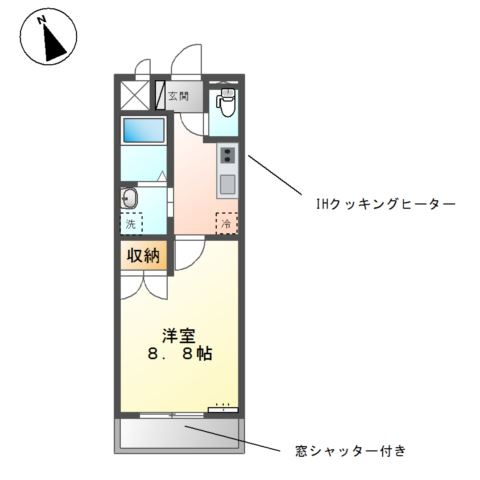 ワイズ　パラシオンの間取り
