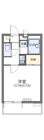 レオパレス森真の間取り