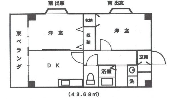 ＴＯＭＩ大塚の間取り