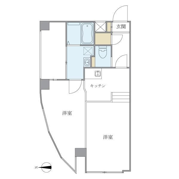 コーコス大阪ビルの間取り