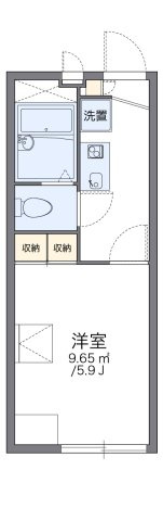 レオパレス神崎川の間取り