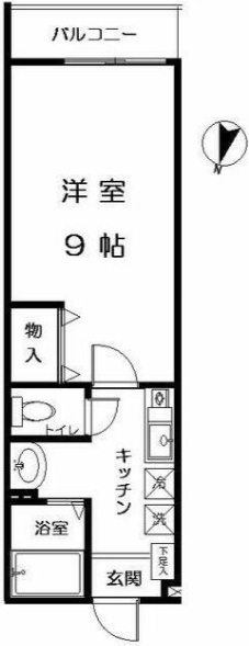 ティブルスKの間取り