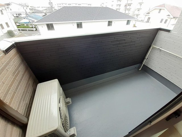 エルデ　ノースのバルコニー