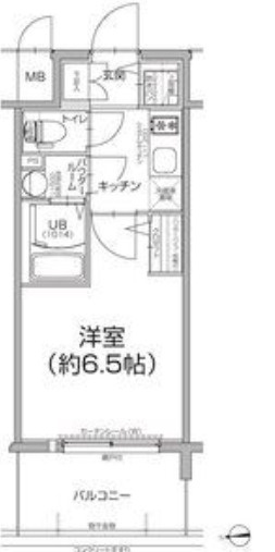【間取り】 | エスリード京橋桜ノ宮公園