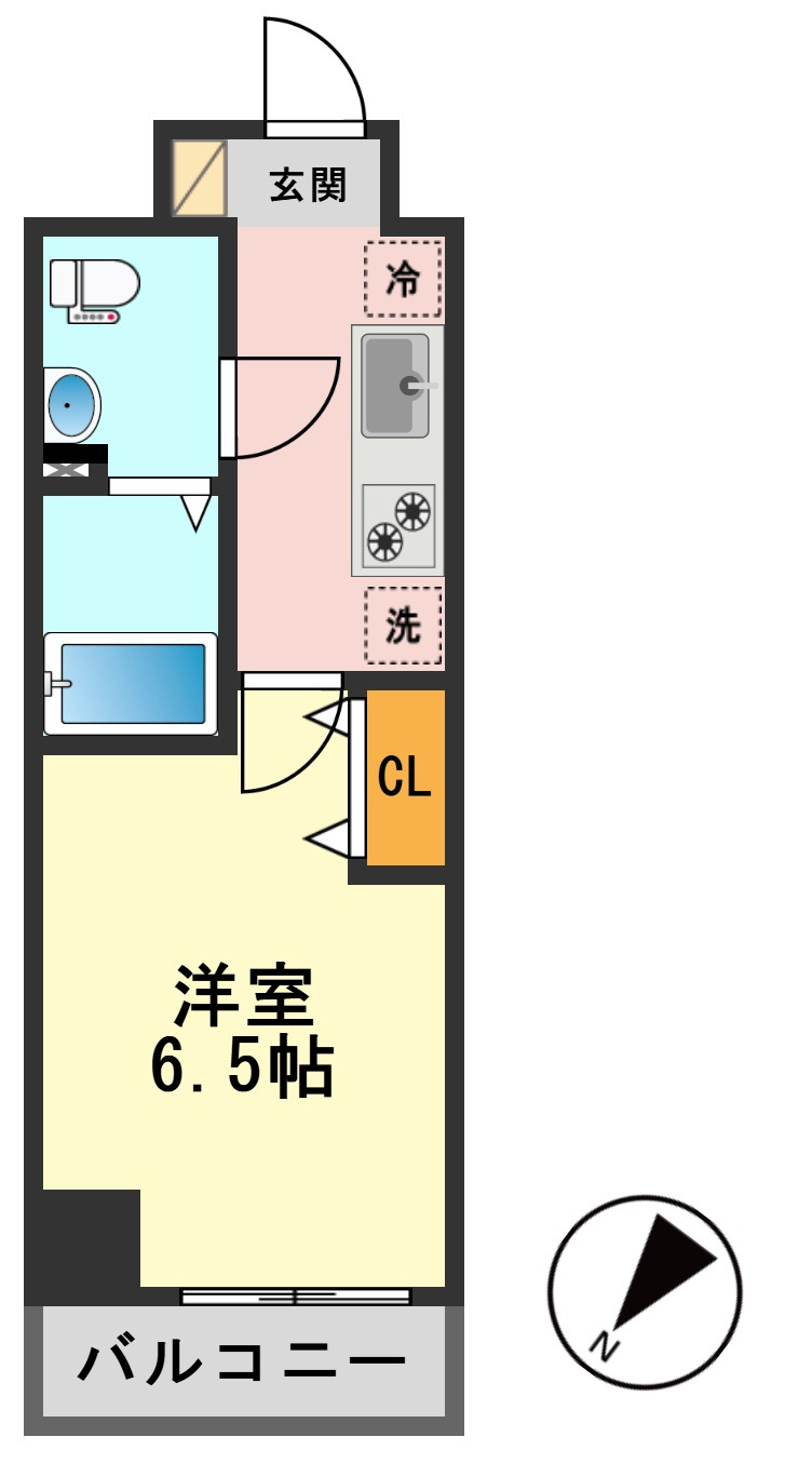La Douceur新小岩の間取り