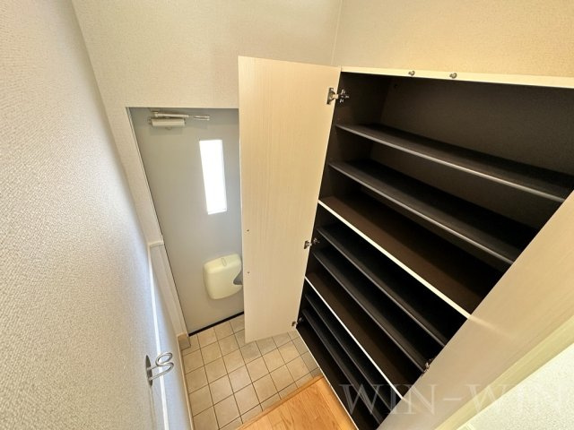 ブルーベリーの玄関