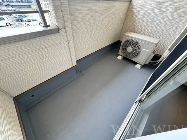 ブルーベリーのバルコニー