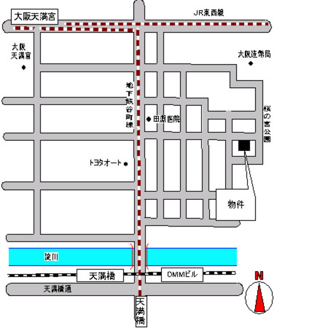 デセンシアＩＳＨＩＦＵＮＥの地図