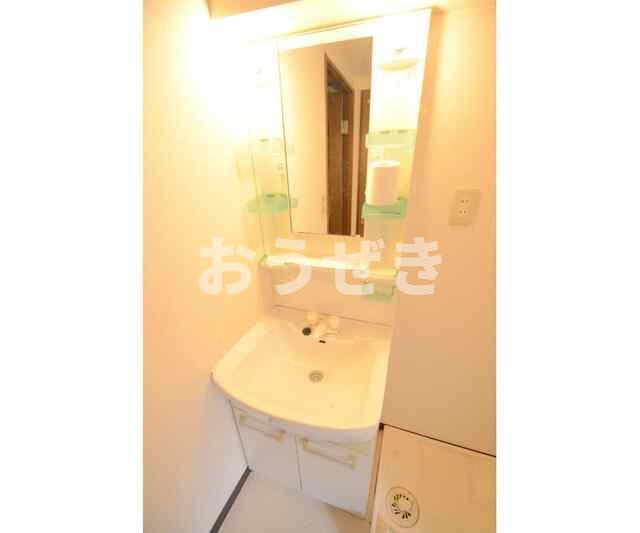 月岡マンションの洗面所