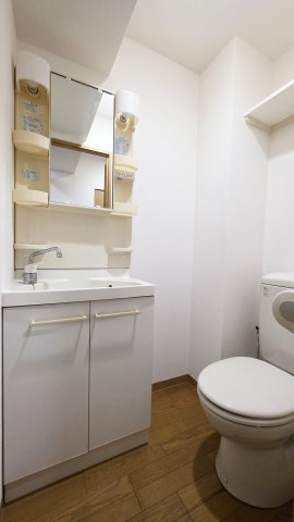 スカイコート三越前壱番館の洗面所