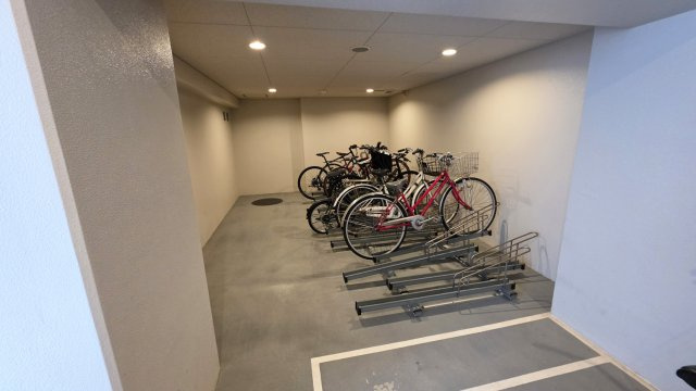 スカイコート三越前壱番館のその他共用部分|駐輪場